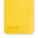 FLUX Acrylic Yellow 3mm - 3/5 sheets