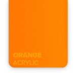 FLUX Acrylic Orange 3mm - 3/5 sheets