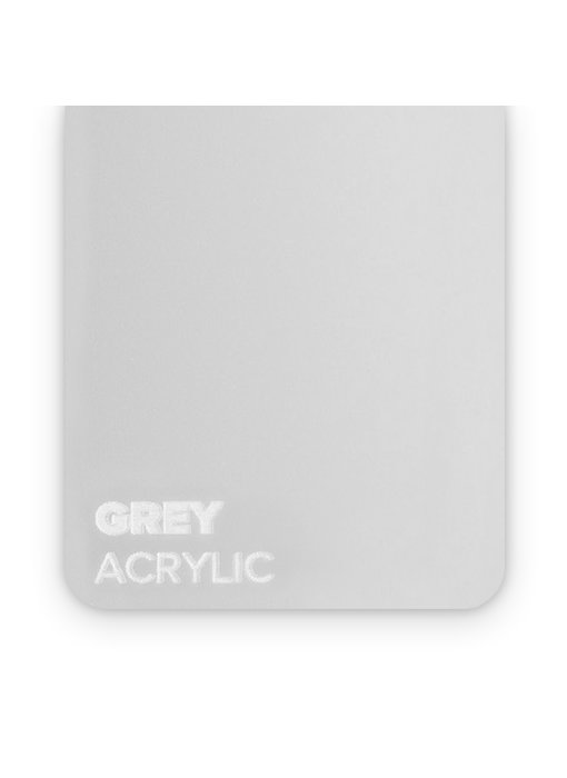 FLUX Acrylic Grey 3mm - 3/5 sheets