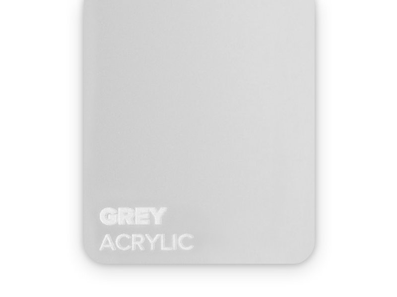 FLUX Acrylic Grey 3mm - 3/5 sheets