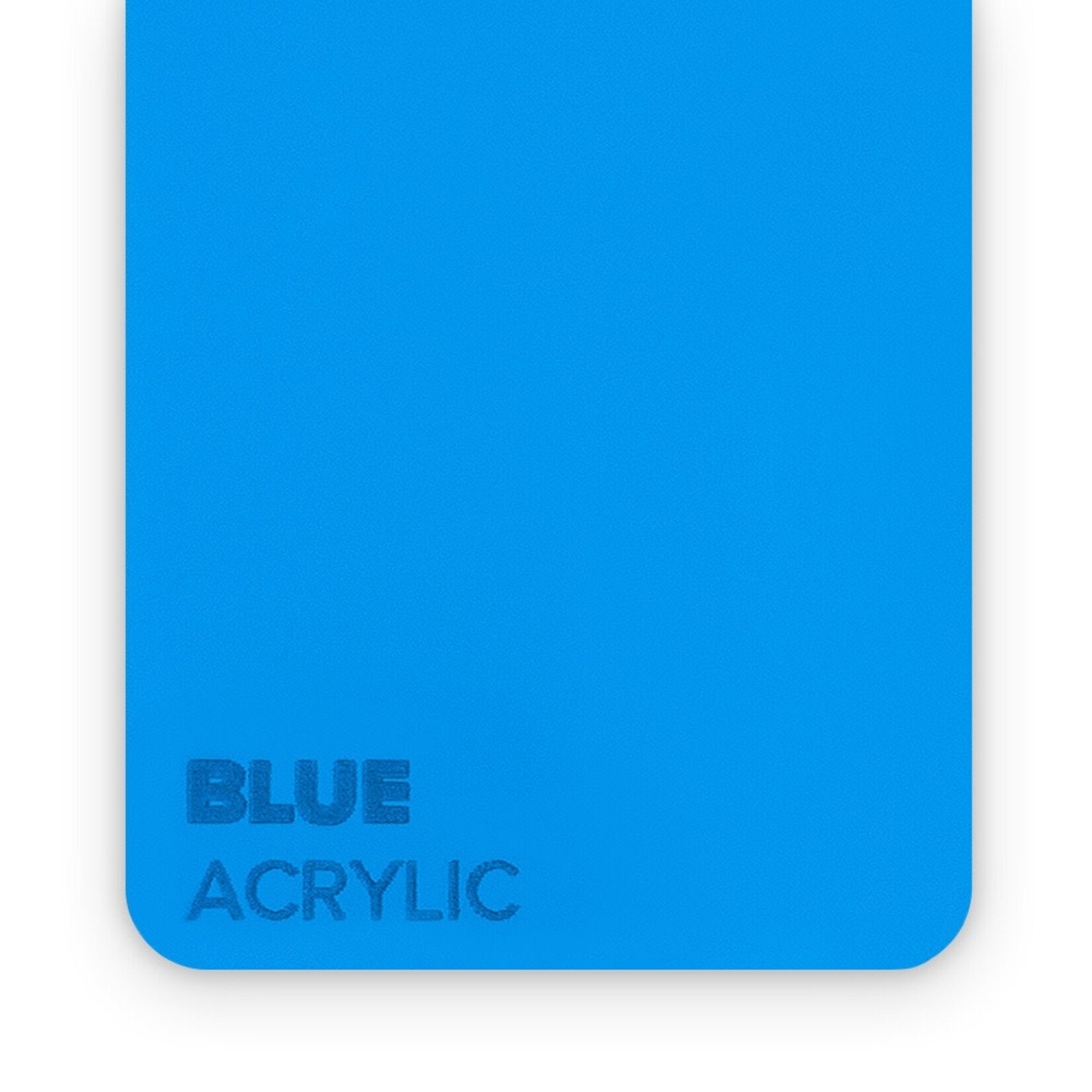 FLUX Acrylic Blue 3mm - 3/5 sheets