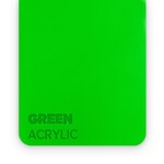 FLUX Acrylic Green 3mm - 3/5 sheets
