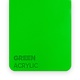 Acrylic Green 3mm - 3/5 sheets