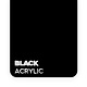 Acrylic Black 3mm - 3/5 sheets