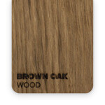 FLUX Wood Brown Oak 3mm  - 3/5 sheets