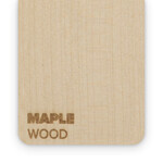FLUX Wood Maple 3mm  - 3/5 sheets
