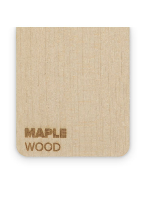 FLUX Wood Maple 3mm  - 3/5 sheets