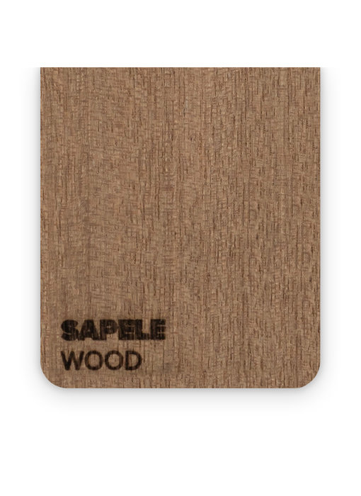 FLUX Wood Sapele 3mm  - 3/5 sheets