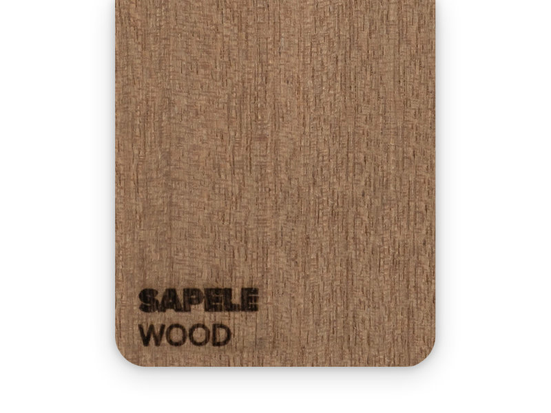 FLUX Wood Sapele 3mm  - 3/5 sheets