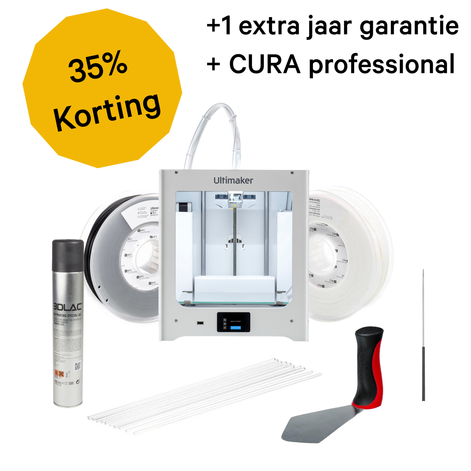 UltiMaker 2+ Connect 10J Value Pack