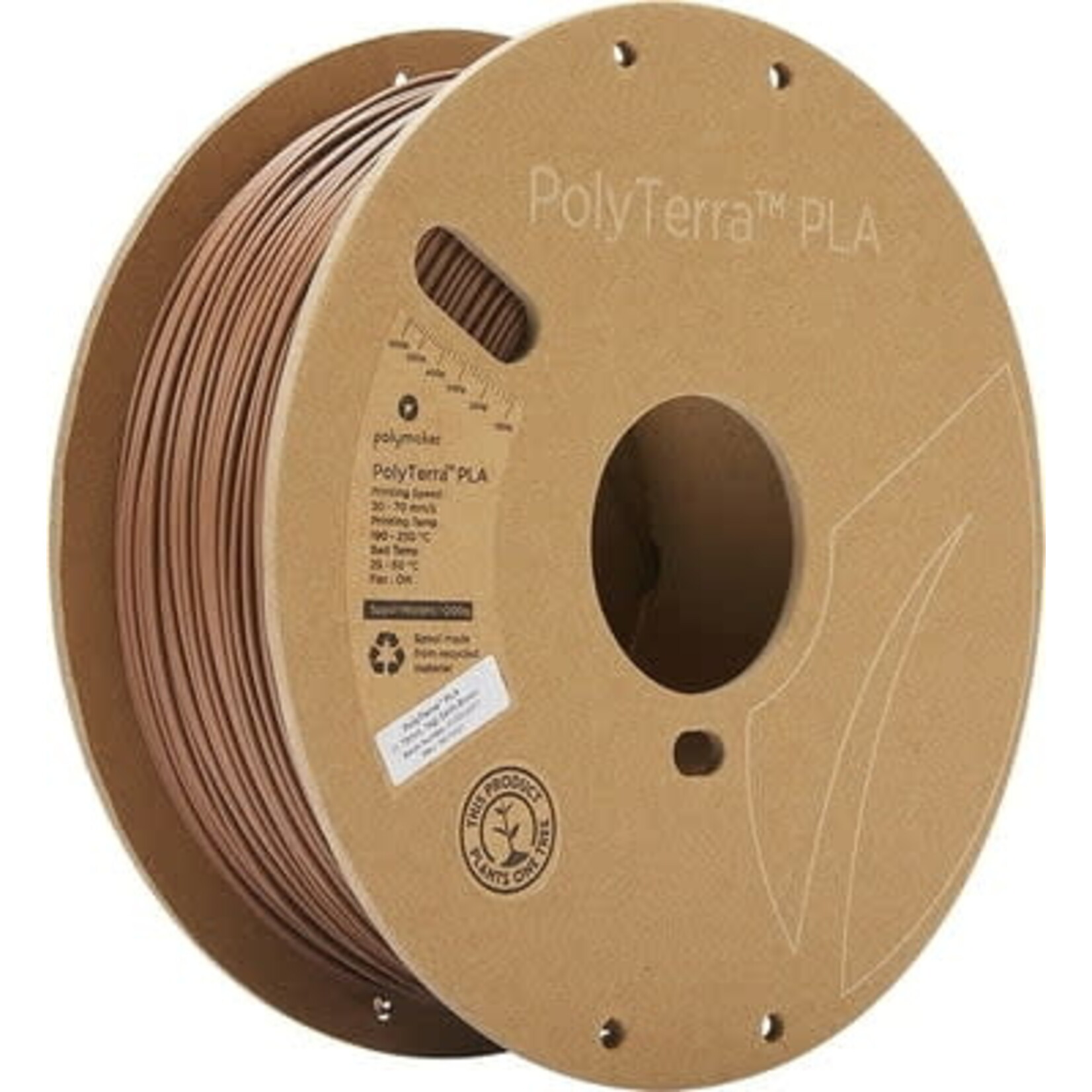 Polymaker Polyterra PLA Aardbruin