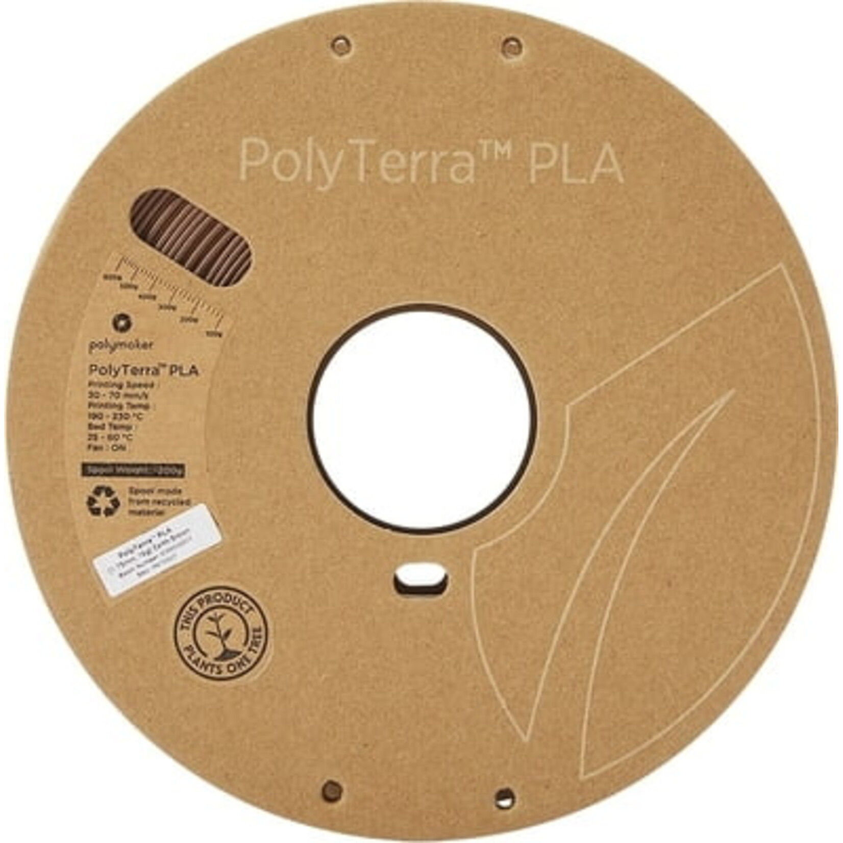 Polymaker Polyterra PLA Aardbruin