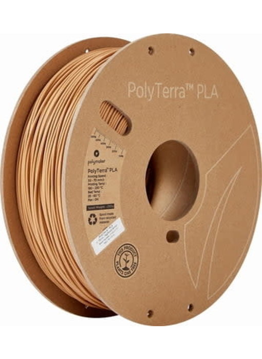 Polymaker Polyterra PLA Hout Bruin 1.75 mm