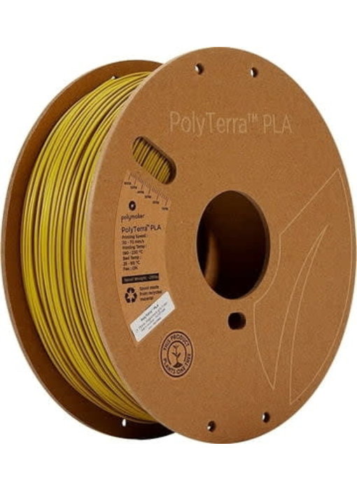 Polymaker Polyterra PLA Army Licht Groen 1.75 mm Op = Op