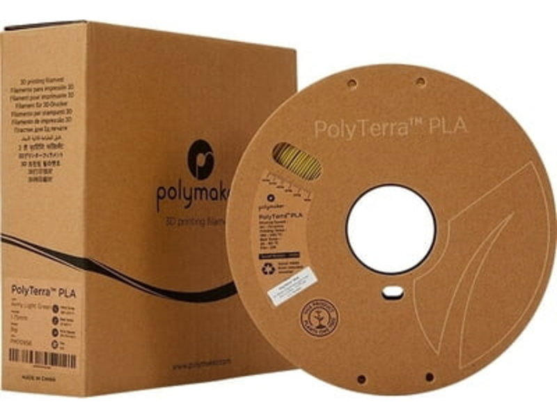 Polymaker Polyterra PLA Army Licht Groen 1.75 mm Op = Op