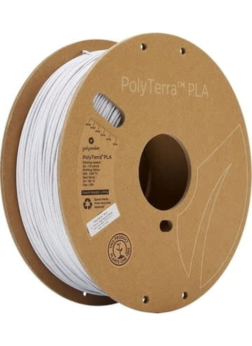 Polymaker Polyterra PLA Marmer Wit 1.75 mm