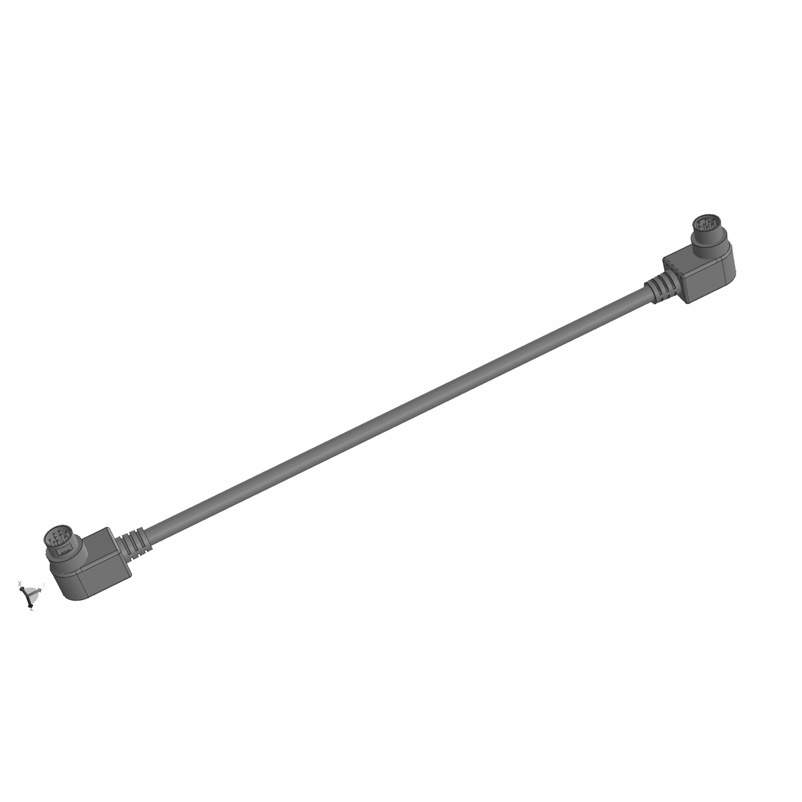 UltiMaker UM Bus Cable L200 Angled/Angled UM Material station (214855) OP = wordt vervangen door bundel