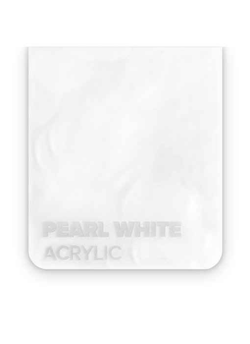 FLUX Acrylic Pearl White 3mm - 3/5 sheets