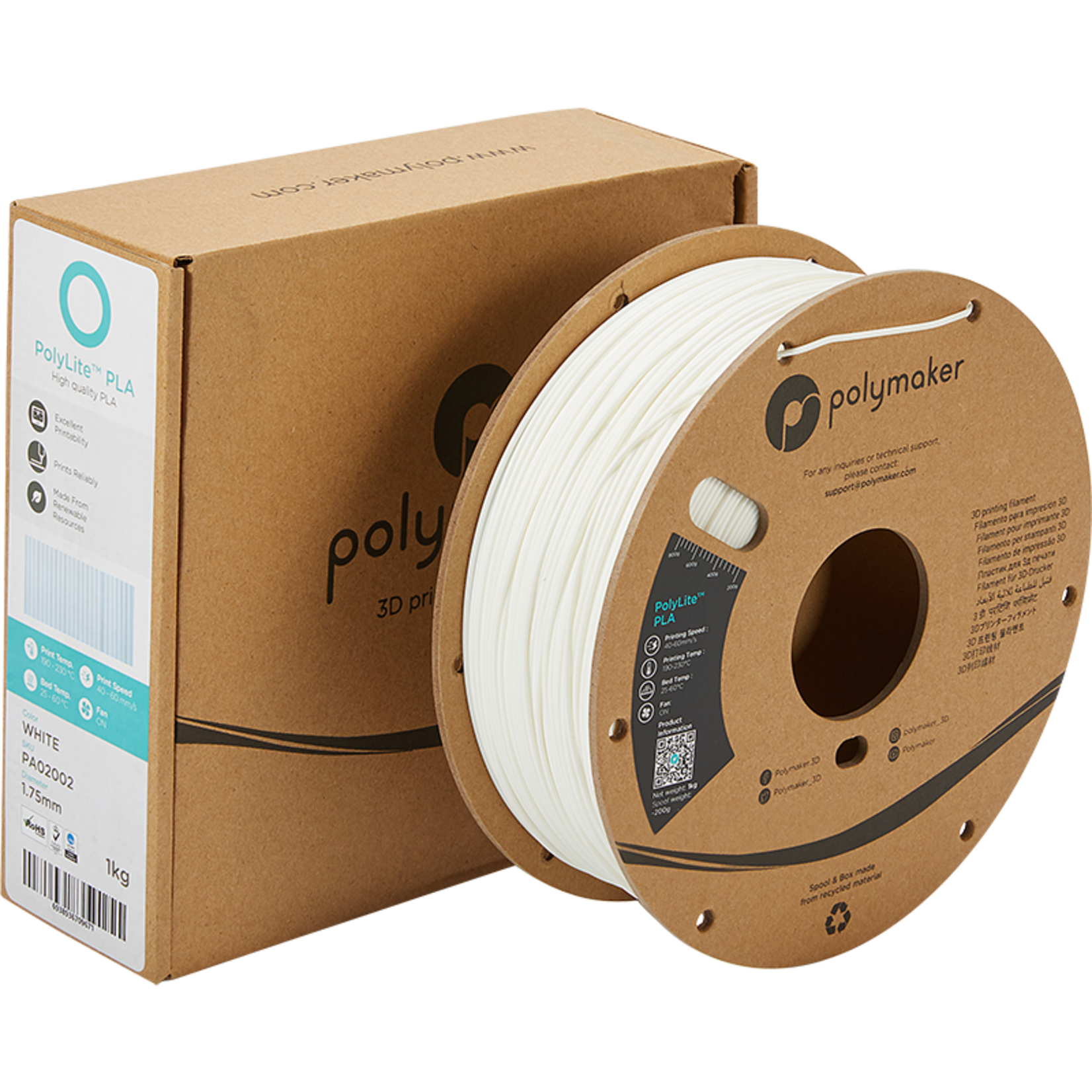 Polymaker Polylite PLA White