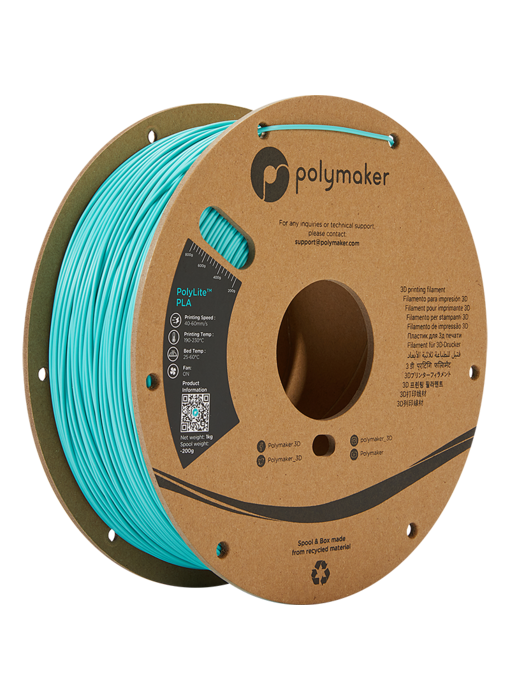 Polymaker Polylite PLA Teal Op = Op