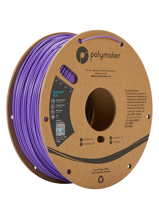 Polymaker Polylite PLA Paars Op = Op