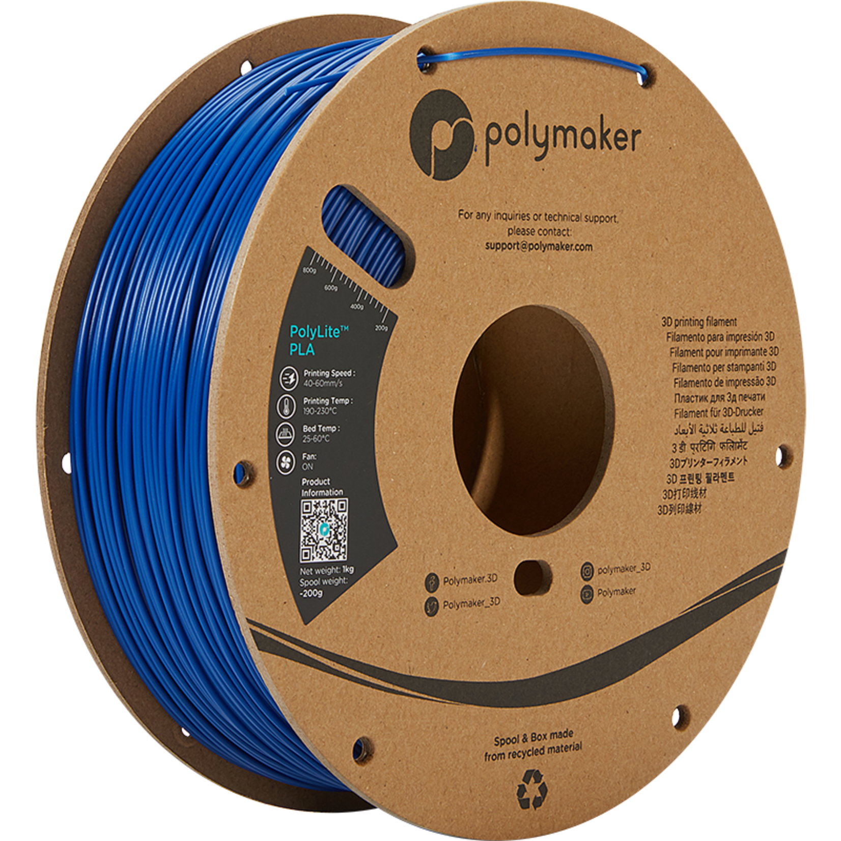 Polymaker Polylite PLA Blue