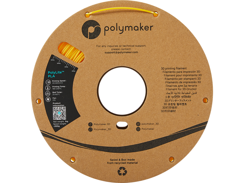 Polymaker Polylite PLA Geel