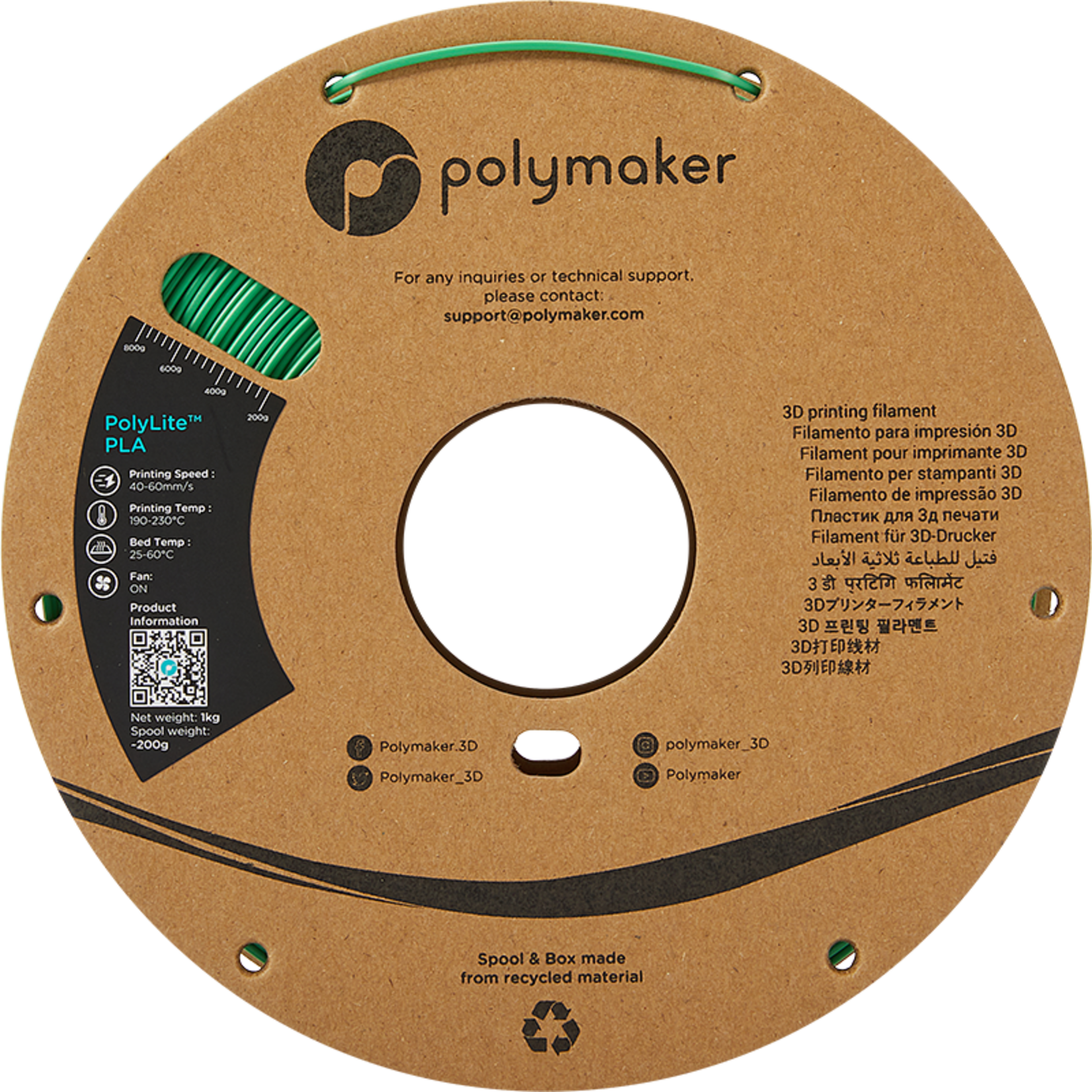 Polymaker Polylite PLA Green