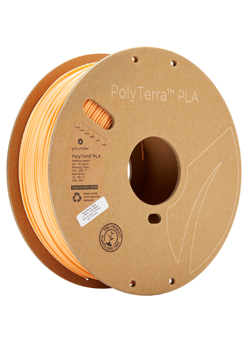 Polymaker Polyterra PLA  Perzik Op = Op