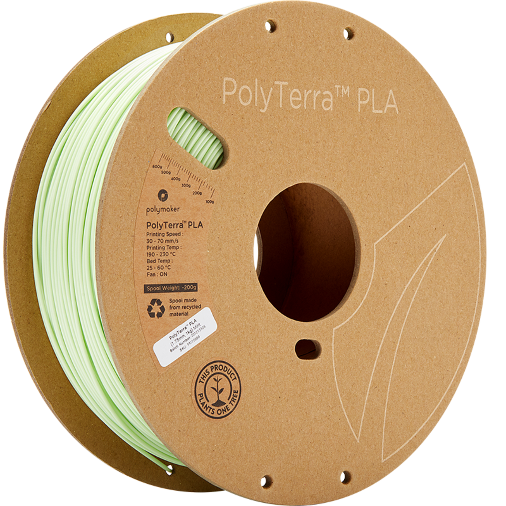 Polymaker Polyterra PLA Mint