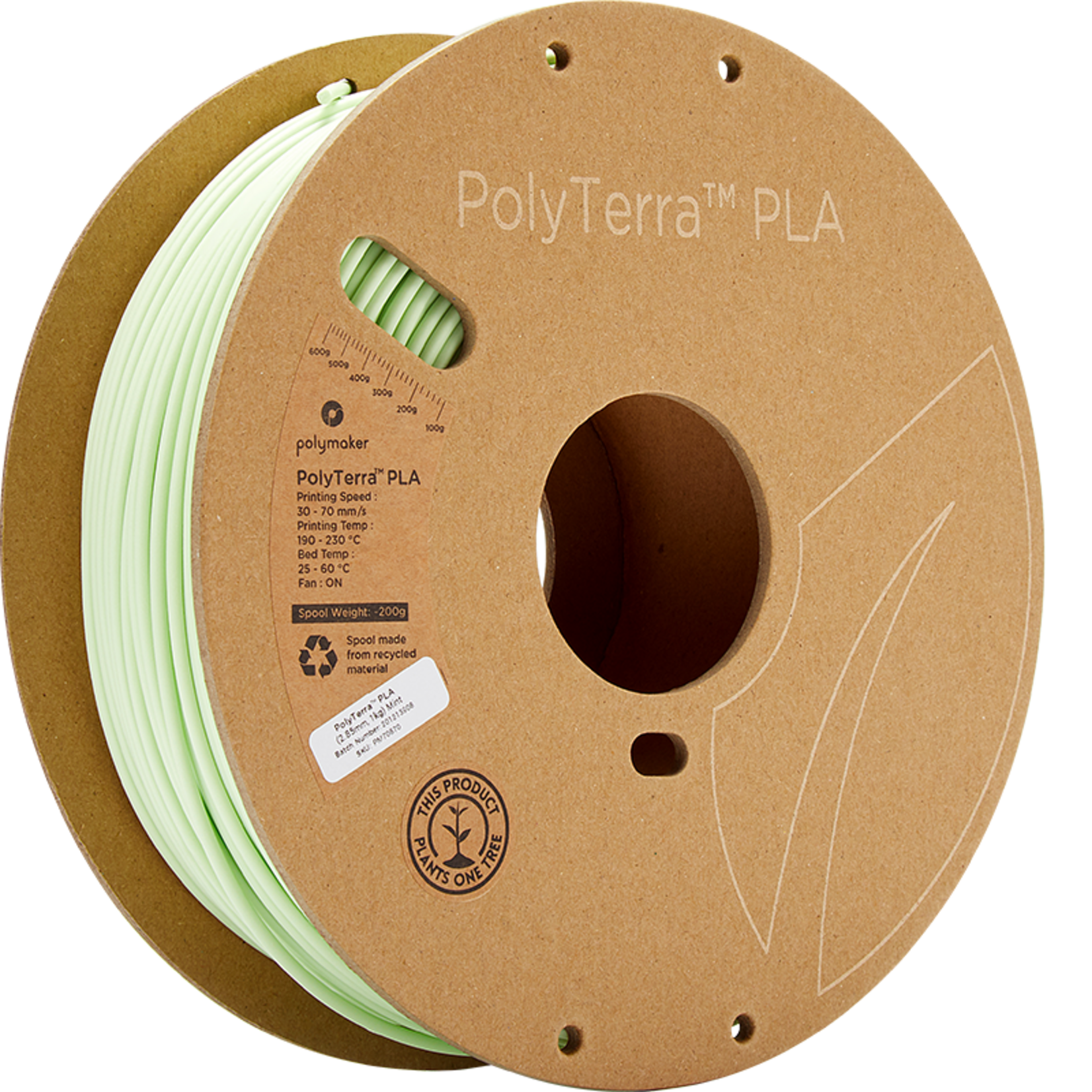 Polymaker Polyterra PLA Mint