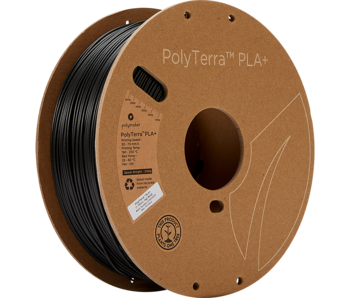 Polymaker Polyterra PLA+ Zwart 1.75 mm