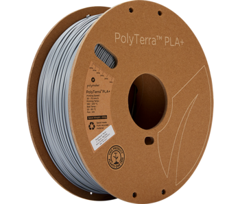Polymaker Polyterra PLA+ Grijs 1.75 mm Op = Op