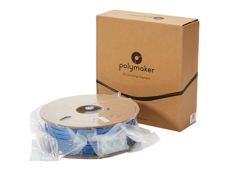 Polymaker Polyterra PLA+ Blauw 1.75 mm Op = Op