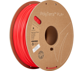 Polymaker Polyterra PLA+ Rood 1.75 mm