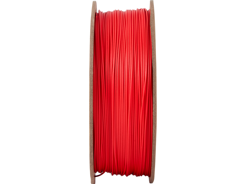 Polymaker Polyterra PLA+ Rood 1.75 mm Op = Op
