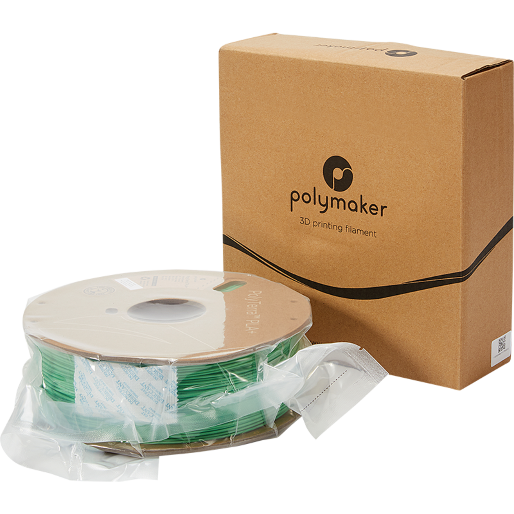 Polymaker PolyTerra PLA+ - Groen 1,75 mm Uitverkocht = Uitverkocht