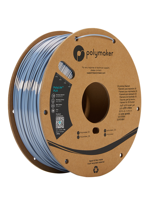 Polymaker Polymaker Polylite PLA Silk Zilver 1.75mm