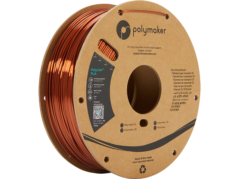 Polymaker Polylite PLA Silk Brons 1.75mm