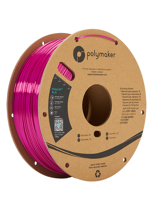 Polymaker Polylite PLA Silk Magenta 1.75mm