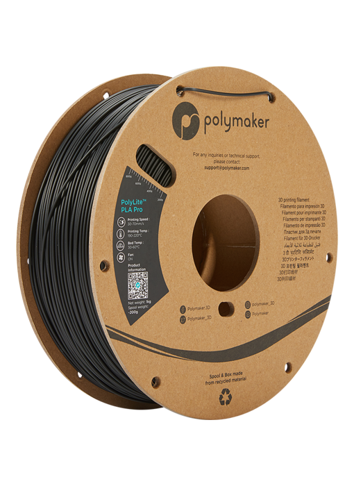 Polymaker Polylite PLA Pro Zwart