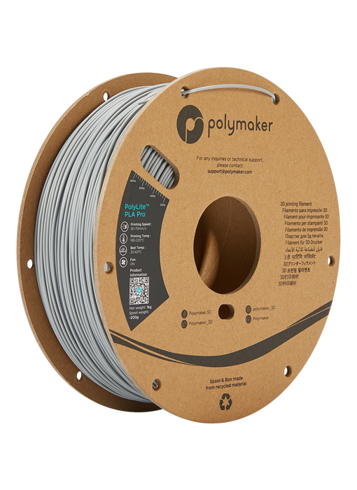 Polymaker Polymaker Polylite PLA Pro Grijs