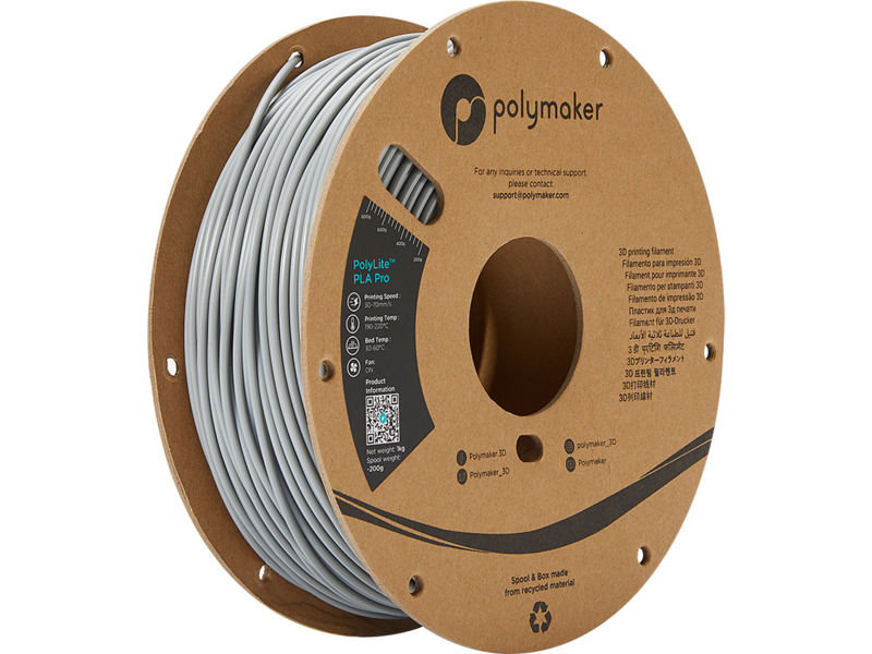 Polymaker Polymaker Polylite PLA Pro Grijs