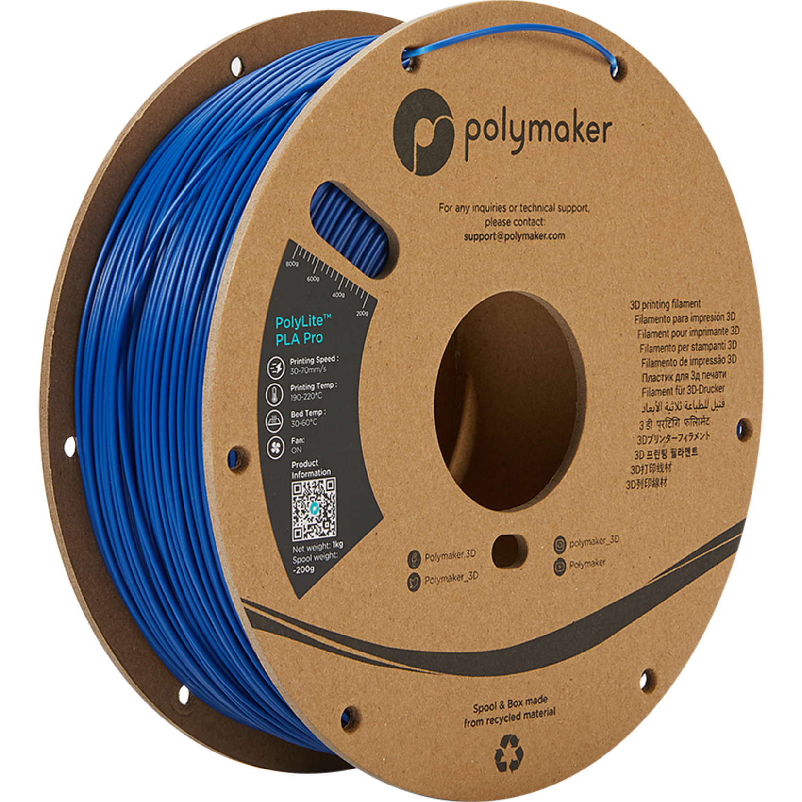 Polymaker Polylite PLA Pro Blue