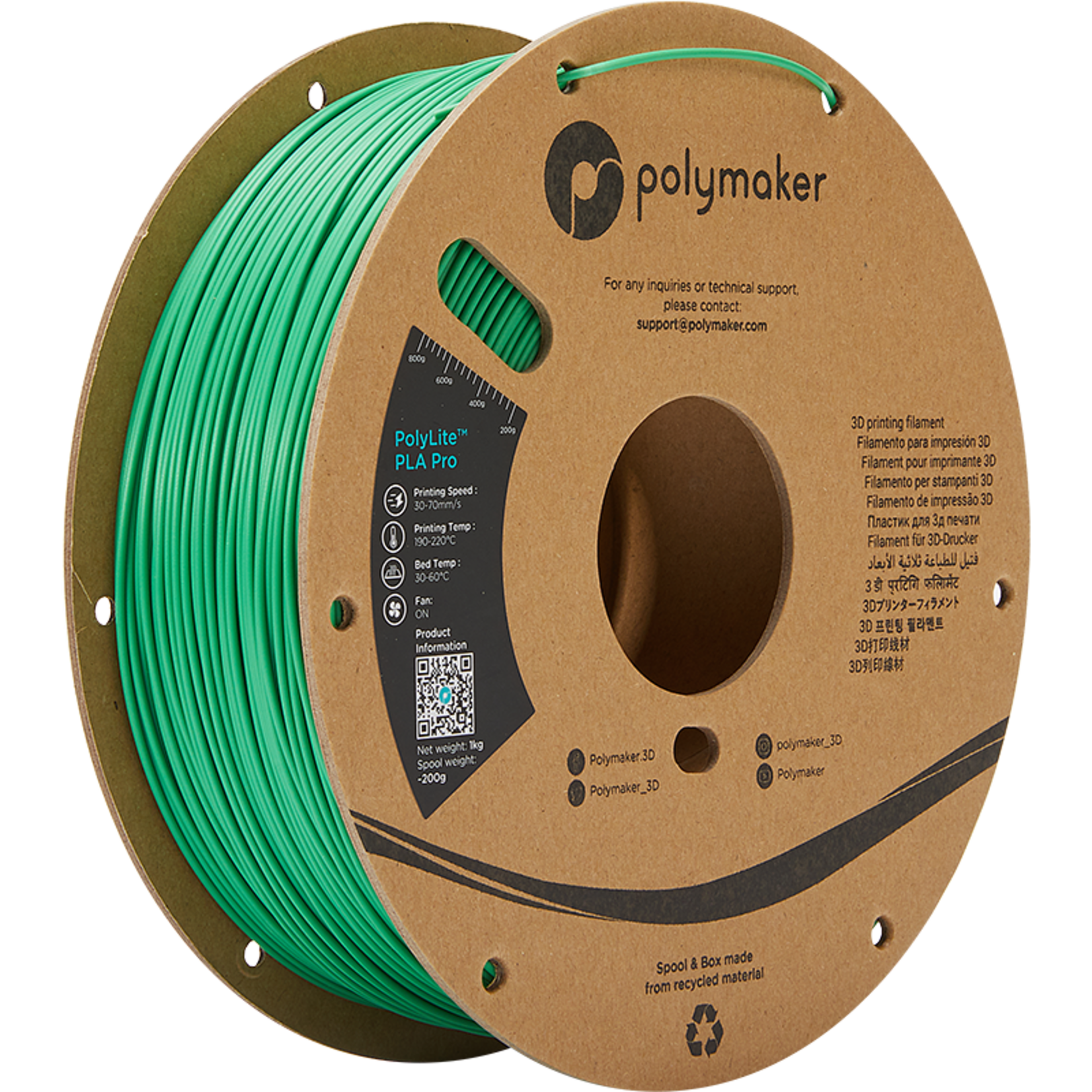 Polymaker Polylite PLA Pro Green