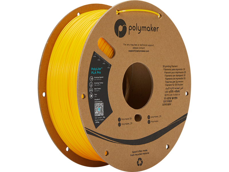 Polymaker Polylite PLA Pro Geel 1.75 mm