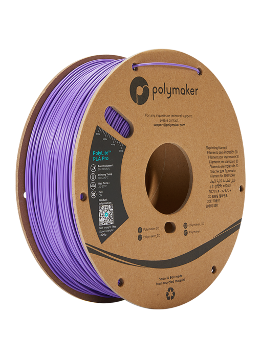 Polymaker Polylite PLA Pro Paars 1.75 mm Op = Op