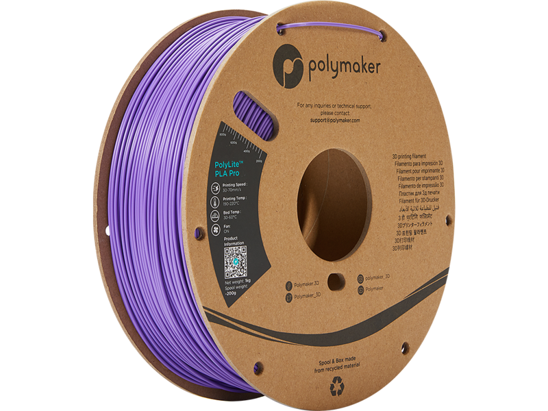 Polymaker Polylite PLA Pro Paars 1.75 mm