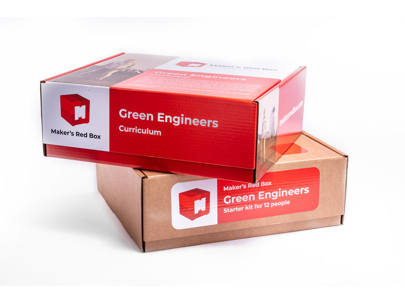 Maker's Red Box Green Engineer Teacher's Box