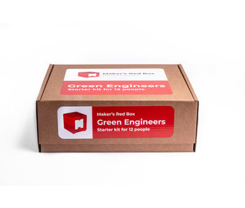 Maker's Red Box Green Engineer Supplies Refill Kit (24)